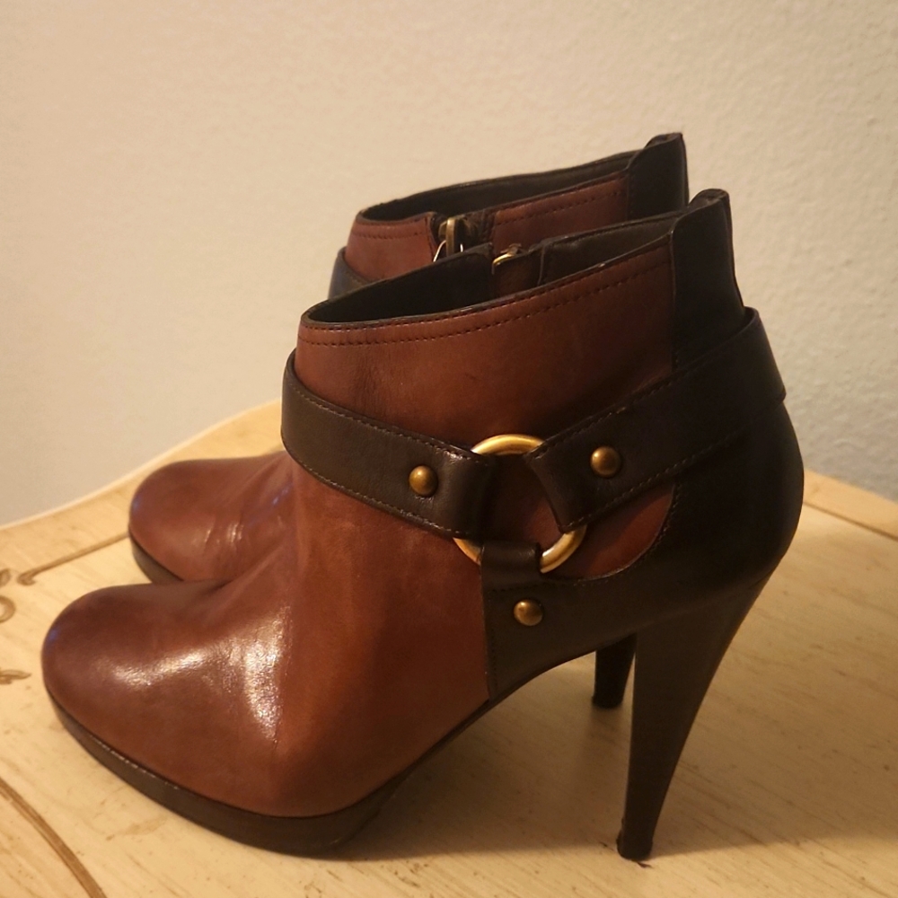 Cole Haan leather bootie